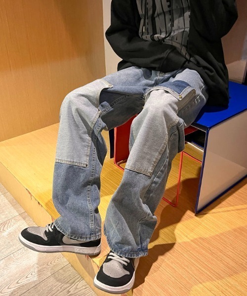 MGV(エムジーヴィー)の「ストリートハートロゴデニム(デニムパンツ・メンズ・ライトブルー/ブルー・LARGE/MEDIUM/X-LARGE)」の20枚目の写真