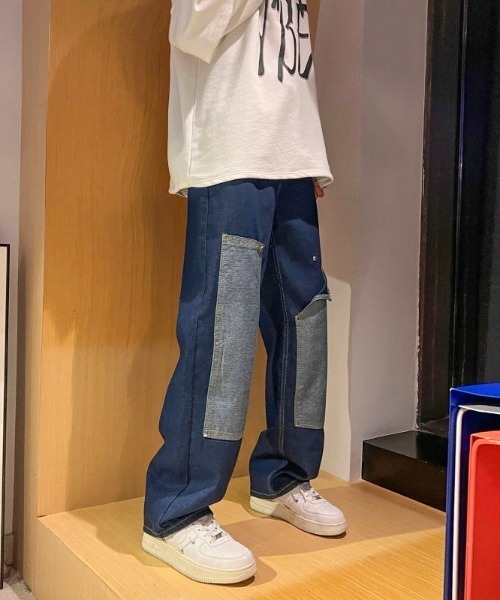 MGV(エムジーヴィー)の「ストリートハートロゴデニム(デニムパンツ・メンズ・ライトブルー/ブルー・LARGE/MEDIUM/X-LARGE)」の7枚目の写真