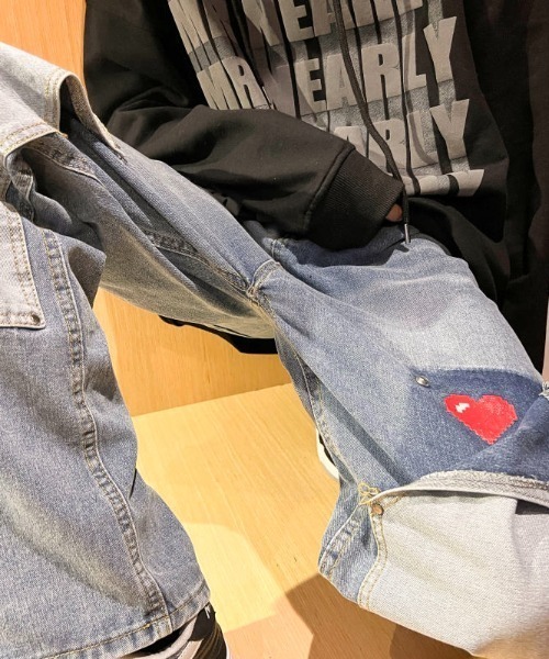 MGV(エムジーヴィー)の「ストリートハートロゴデニム(デニムパンツ・メンズ・ライトブルー/ブルー・LARGE/MEDIUM/X-LARGE)」の18枚目の写真