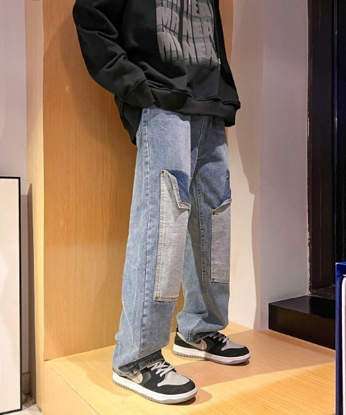 MGV(エムジーヴィー)の「ストリートハートロゴデニム(デニムパンツ・メンズ・ライトブルー/ブルー・LARGE/MEDIUM/X-LARGE)」の9枚目の写真