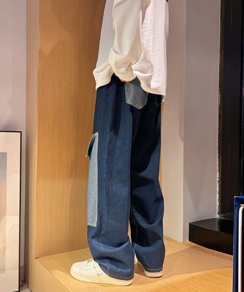 MGV(エムジーヴィー)の「ストリートハートロゴデニム(デニムパンツ・メンズ・ライトブルー/ブルー・LARGE/MEDIUM/X-LARGE)」の6枚目の写真