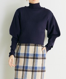 【2点セット】ハイネックレイヤードプルオーバー