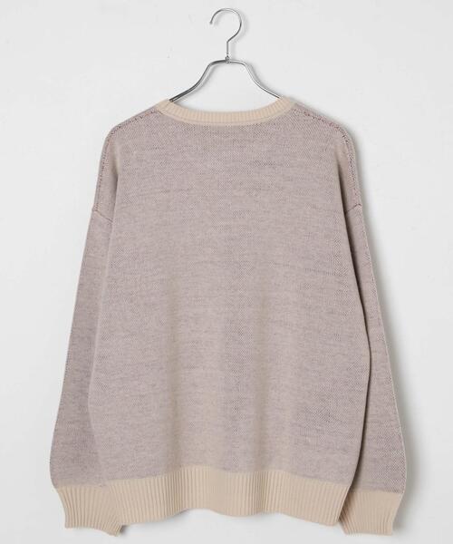 Disney（ディズニー）の「∴WEGO/別注Disneyジャガードニット（ニット/セーター・レディース・レッド/アイボリー・FREE）」の13枚目の写真