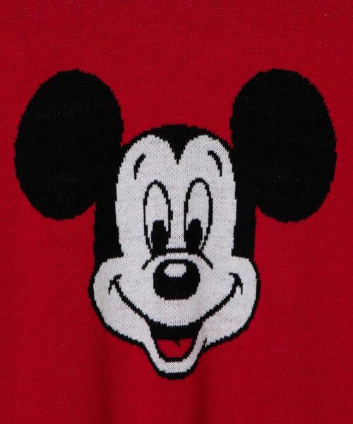 Disney（ディズニー）の「∴WEGO/別注Disneyジャガードニット（ニット/セーター・レディース・レッド/アイボリー・FREE）」の11枚目の写真