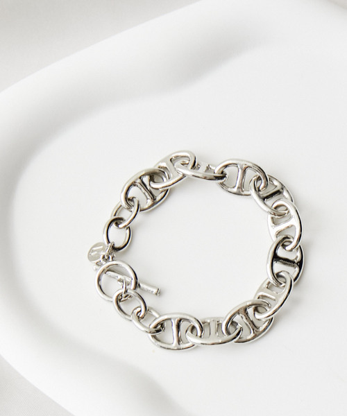 VIS（ビス）の「デザインチェーンマンテルブレスレット（ブレスレット・レディース・シルバー/ゴールド・FREE）」の3枚目の写真