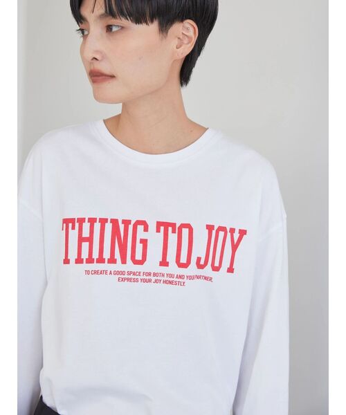 AMERICAN HOLIC（アメリカンホリック）の「ロゴカットプルオーバー（Tシャツ/カットソー・レディース・レッド/ブラック・M/L）」の4枚目の写真