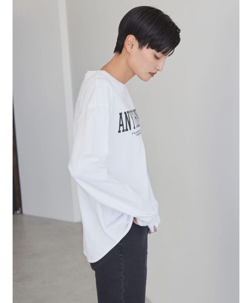 AMERICAN HOLIC（アメリカンホリック）の「ロゴカットプルオーバー（Tシャツ/カットソー・レディース・レッド/ブラック・M/L）」の12枚目の写真