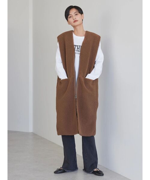 AMERICAN HOLIC（アメリカンホリック）の「ロゴカットプルオーバー（Tシャツ/カットソー・レディース・レッド/ブラック・M/L）」の14枚目の写真
