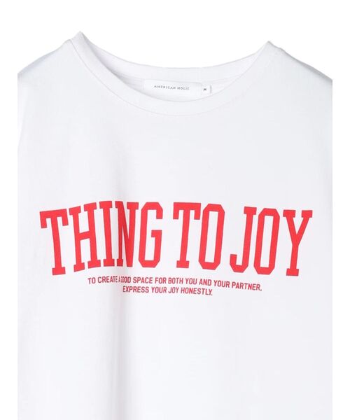 AMERICAN HOLIC（アメリカンホリック）の「ロゴカットプルオーバー（Tシャツ/カットソー・レディース・レッド/ブラック・M/L）」の17枚目の写真