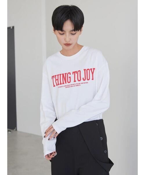 AMERICAN HOLIC（アメリカンホリック）の「ロゴカットプルオーバー（Tシャツ/カットソー・レディース・レッド/ブラック・M/L）」の2枚目の写真