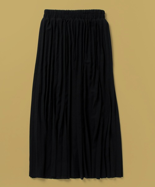 CALIFORNIA OUTFITTERS（カリフォルニア アウトフィッターズ）の「3-9E28  ロング フレア プリーツスカート（スカート・レディース・グレー/ブラック・FREE）」の2枚目の写真