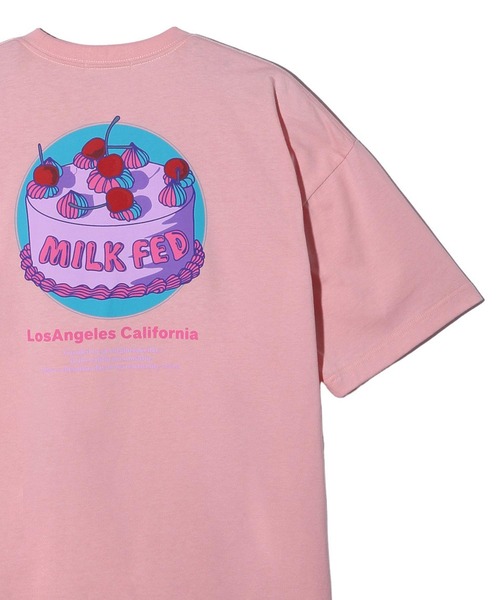 MILKFED.（ミルクフェド）の「CAKE S/S TEE（Tシャツ/カットソー・レディース・ライトピンク/ホワイト/ブラック・L/M）」の3枚目の写真