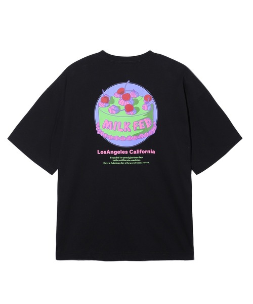 MILKFED.（ミルクフェド）の「CAKE S/S TEE（Tシャツ/カットソー・レディース・ライトピンク/ホワイト/ブラック・L/M）」の11枚目の写真