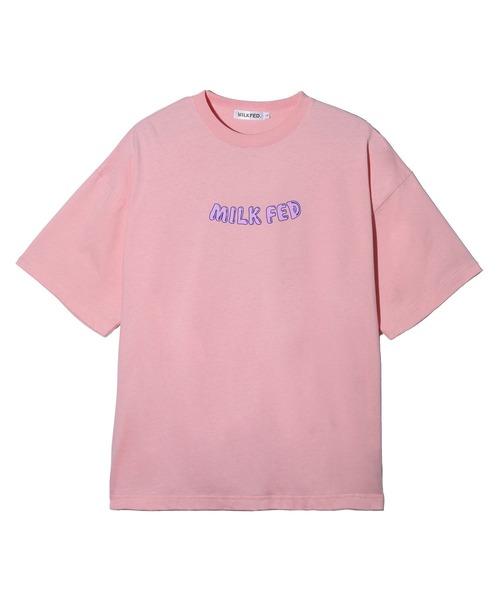 MILKFED.（ミルクフェド）の「CAKE S/S TEE（Tシャツ/カットソー・レディース・ライトピンク/ホワイト/ブラック・L/M）」の8枚目の写真