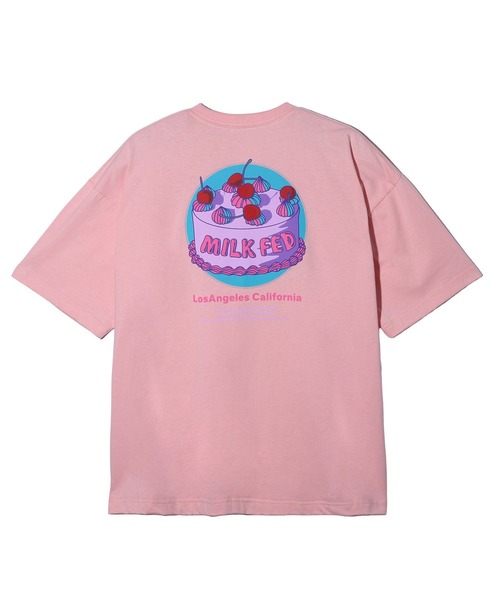 MILKFED.（ミルクフェド）の「CAKE S/S TEE（Tシャツ/カットソー・レディース・ライトピンク/ホワイト/ブラック・L/M）」の9枚目の写真