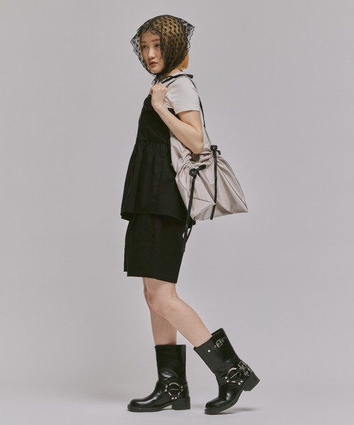 FEKETE(フェケテ)の「COTTON HALF PANTS / コットンハーフパンツ(その他パンツ・レディース・ベージュ/ライトグレー/ブラック・SMALL/MEDIUM/LARGE)」の16枚目の写真