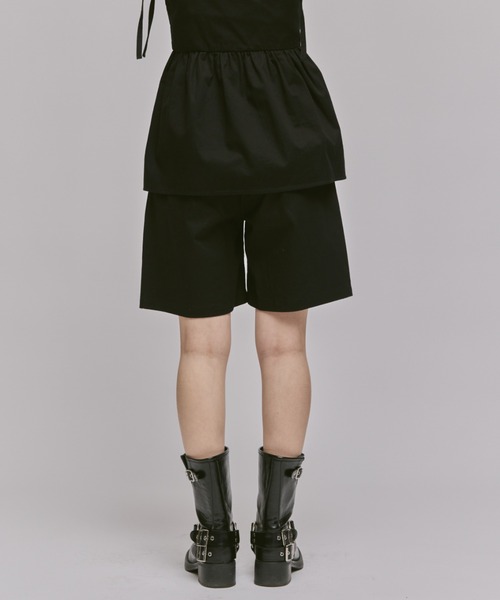 FEKETE(フェケテ)の「COTTON HALF PANTS / コットンハーフパンツ(その他パンツ・レディース・ベージュ/ライトグレー/ブラック・SMALL/MEDIUM/LARGE)」の12枚目の写真