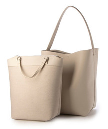 cache cache | カシュカシュ cachecache / シュリンクミニマルシェイプバケツバッグL(ショルダーバッグ)