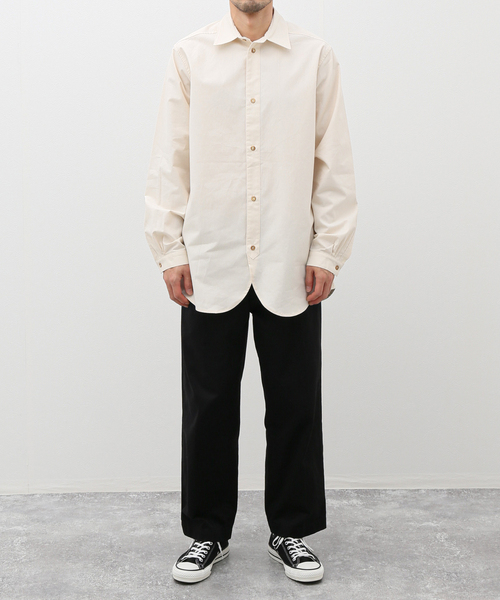 FRANK LEDER(フランクリーダー)の「【FRANK LEDER/フランクリーダー】60S VINTAGE BEDSHEET OLD SHIRT(シャツ/ブラウス・メンズ・その他・MEDIUM/SMALL)」の2枚目の写真