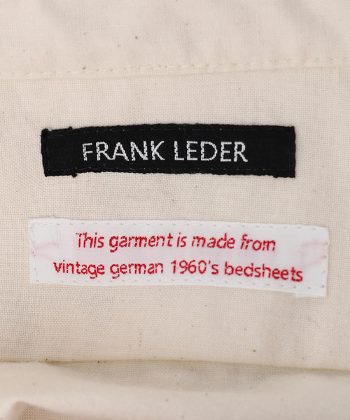 FRANK LEDER(フランクリーダー)の「【FRANK LEDER/フランクリーダー】60S VINTAGE BEDSHEET OLD SHIRT(シャツ/ブラウス・メンズ・その他・MEDIUM/SMALL)」の13枚目の写真