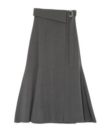 LAGUNAMOON | アシンメトリーウエストラペルスカート(スカート)