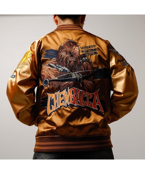 最、最終価格！スカジャン STARWARS 】 エンブロイダリー スカジャン (L/3L)（スカジャン）｜STAR