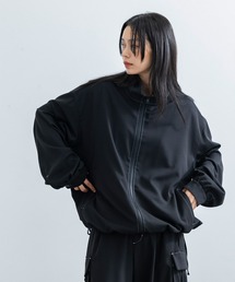 JUNRED | サイドコードスタンドZIPブルゾン(ブルゾン)