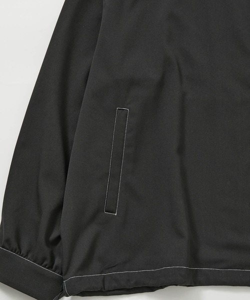 JUNRED（ジュンレッド）の「【 セットアップ対応 】サイドコードスタンドZIPブルゾン（ブルゾン・メンズ・チャコールグレー/ブラック・L/M/S）」の12枚目の写真