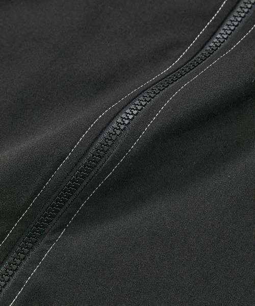 JUNRED（ジュンレッド）の「【 セットアップ対応 】サイドコードスタンドZIPブルゾン（ブルゾン・メンズ・チャコールグレー/ブラック・L/M/S）」の15枚目の写真