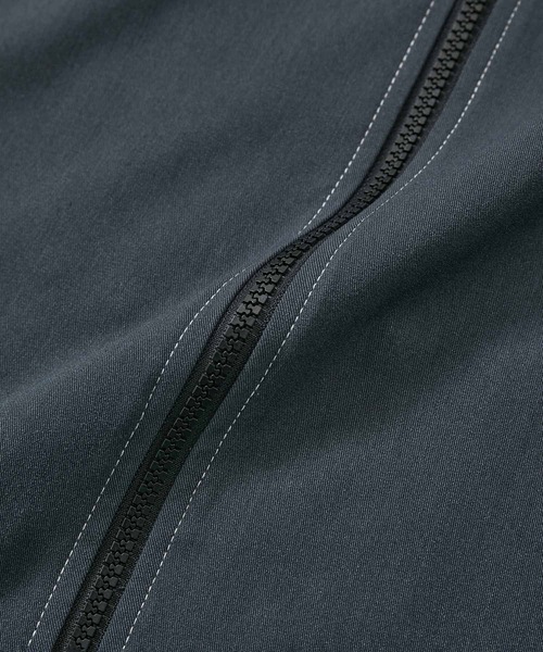 JUNRED（ジュンレッド）の「【 セットアップ対応 】サイドコードスタンドZIPブルゾン（ブルゾン・メンズ・チャコールグレー/ブラック・L/M/S）」の16枚目の写真