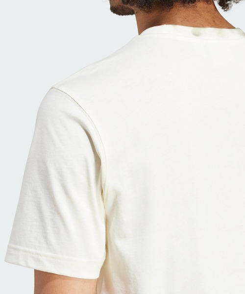 adidas（アディダス）の「トレフォイル エッセンシャルズ 半袖Tシャツ / アディダスオリジナルス adidas Originals（Tシャツ/カットソー・メンズ・ブラック/アイボリー/グリーン/ブラウン/ベージュ・XX-LARGE/LARGE/MEDIUM/SMALL/X-LARGE/X-SMALL/3XL）」の13枚目の写真