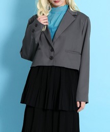 PUNYUS | ショートテーラードジャケット(テーラードジャケット)