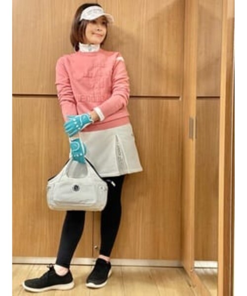 adabat（アダバット）の「◆【手洗い可】メッセージロゴデザイン クルーネックセーター（ニット/セーター・レディース・ベビーピンク/ネイビー/ライトイエロー系・38/40/42）」の9枚目の写真