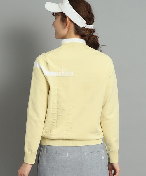 adabat（アダバット）の「◆【手洗い可】メッセージロゴデザイン クルーネックセーター（ニット/セーター・レディース・ベビーピンク/ネイビー/ライトイエロー系・38/40/42）」の17枚目の写真