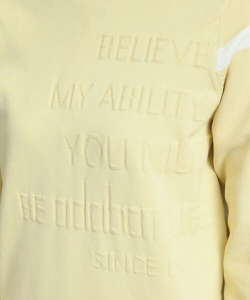 adabat（アダバット）の「◆【手洗い可】メッセージロゴデザイン クルーネックセーター（ニット/セーター・レディース・ベビーピンク/ネイビー/ライトイエロー系・38/40/42）」の18枚目の写真