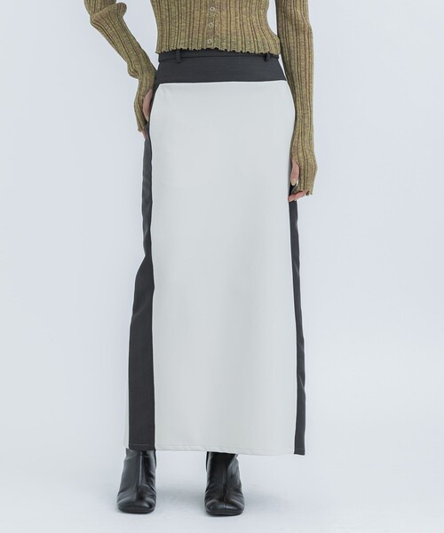 【美品】新品未使用 studious ステュディオス レース ニット スカート Super Stretch Tight Skirt(1 OFF WHITE): STUDIOUS: WOMENS