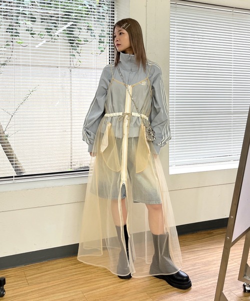 Six M（シックスエム）の「【Six M/シックスエム】チュールワンピース（ワンピース・レディース・ライトベージュ/ブラック/ライトグレー・FREE）」の15枚目の写真