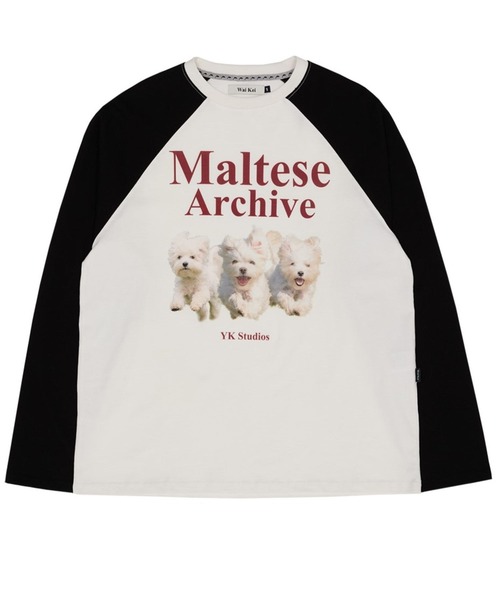 【WAIKEI】マルチーズアーカイブメッシュジャージロンT マルチーズアーカイブメッシュジャージー長袖Tシャツ - WaiKei