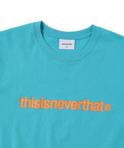 thisisneverthat（ディスイズネバーザット）の「Cracked T-Logo Tee（Tシャツ/カットソー・メンズ・ブラック/ネイビー/ブルー系その他/ホワイト・L/M/S/XL）」の14枚目の写真