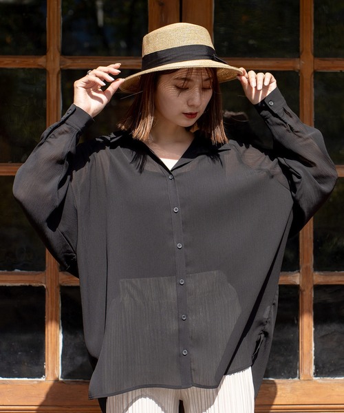 VitaFelice（ヴィータフェリーチェ）の「カンカン帽（ハット・レディース・ライトベージュ/ブラック・FREE）」の10枚目の写真