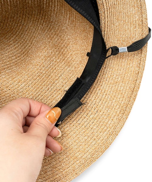 VitaFelice（ヴィータフェリーチェ）の「カンカン帽（ハット・レディース・ライトベージュ/ブラック・FREE）」の13枚目の写真