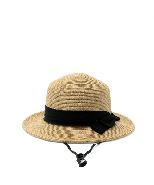 VitaFelice（ヴィータフェリーチェ）の「カンカン帽（ハット・レディース・ライトベージュ/ブラック・FREE）」の19枚目の写真