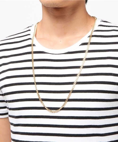 WEGO（ウィゴー）の「WEGO/ロングチェーンネックレス（ネックレス・メンズ・ゴールド・FREE）」の4枚目の写真