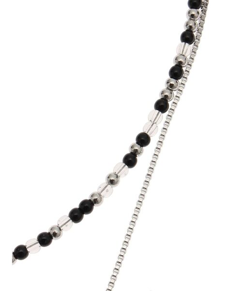 EMODA（エモダ）の「HEART MOTIF DOUBLE NC（ネックレス・レディース・ブラック/グリーン・FREE）」の11枚目の写真