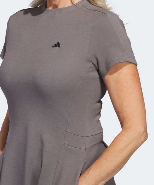 adidas（アディダス）の「GO-TO クルーネックワンピース【adidas Golf/アディダスゴルフ】（ワンピース・レディース・チャコールグレー・SMALL/MEDIUM/LARGE/X-LARGE/X-SMALL）」の7枚目の写真