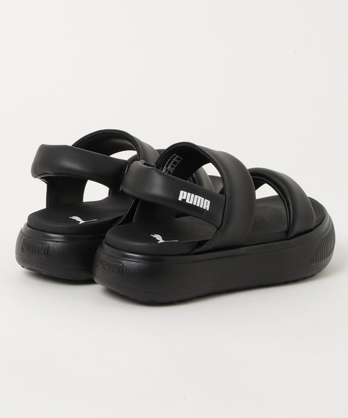 PUMA（プーマ）の「PUMA/プーマ レディース サンダル 厚底 MAYU PUFFY SANDALS WNS ウィメンズ マユ パフィー サンダル 399451（サンダル・レディース・ブラック/ホワイト・25.0cm/24.0cm/23.0cm）」の8枚目の写真