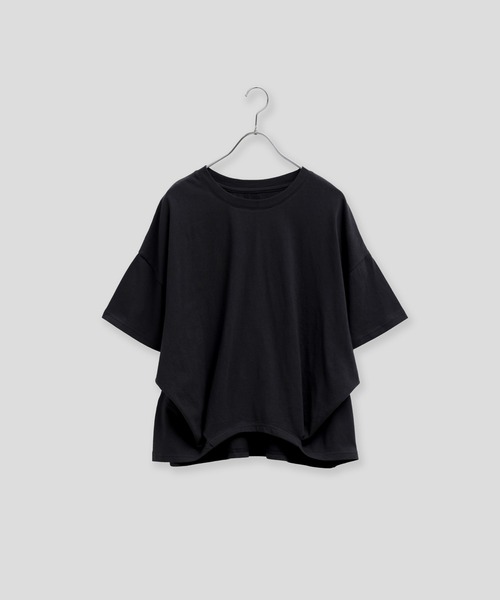 Kelen(ケレン)の「「KELEN/ケレン」ヘムタックトップス / STACY(Tシャツ/カットソー・レディース・チャコールグレー/サックスブルー/オートミール/ライトピンク/ベージュ系その他/ブラック/ブラウン・M/S)」の2枚目の写真