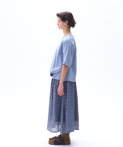Kelen(ケレン)の「「KELEN/ケレン」ヘムタックトップス / STACY(Tシャツ/カットソー・レディース・チャコールグレー/サックスブルー/オートミール/ライトピンク/ベージュ系その他/ブラック/ブラウン・M/S)」の14枚目の写真