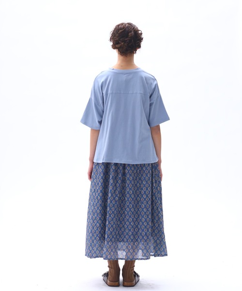 Kelen(ケレン)の「「KELEN/ケレン」ヘムタックトップス / STACY(Tシャツ/カットソー・レディース・チャコールグレー/サックスブルー/オートミール/ライトピンク/ベージュ系その他/ブラック/ブラウン・M/S)」の15枚目の写真