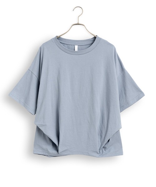 Kelen(ケレン)の「「KELEN/ケレン」ヘムタックトップス / STACY(Tシャツ/カットソー・レディース・チャコールグレー/サックスブルー/オートミール/ライトピンク/ベージュ系その他/ブラック/ブラウン・M/S)」の13枚目の写真